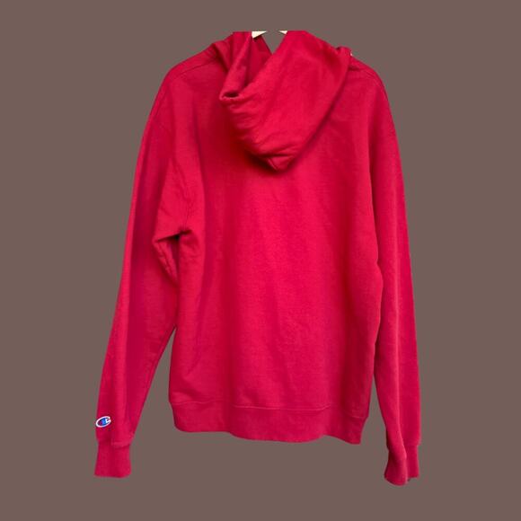 Vintage Champion Hoodie | Stanford, Red, Pullover | Size L - Picture 2 of 4